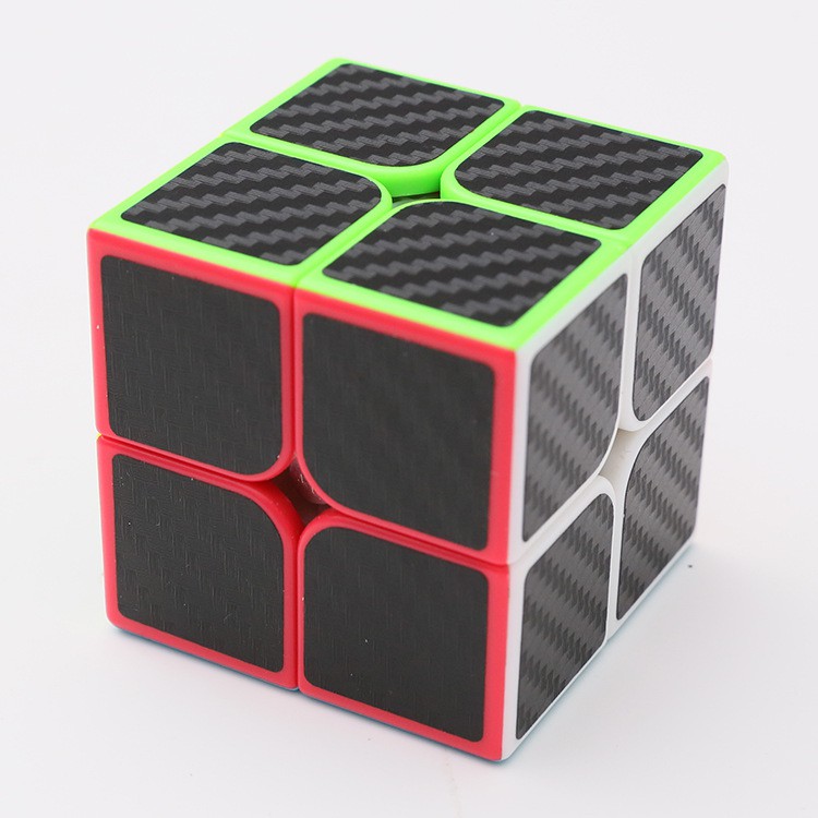 Rubik 2x2 Carbon Qiyi - Rubik 2x2 Cacbon đồ chơi phát triển trí não IQ