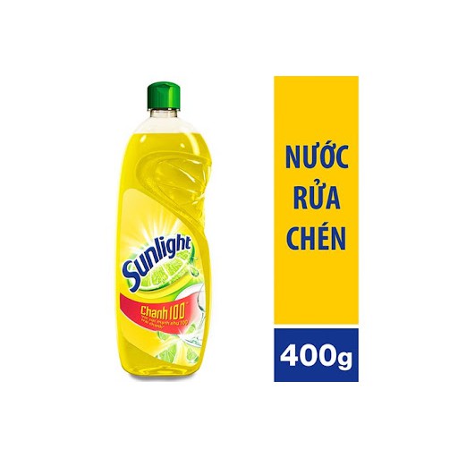 Nước rửa chén Sunlight 400g giao mùi ngẫu nhiên