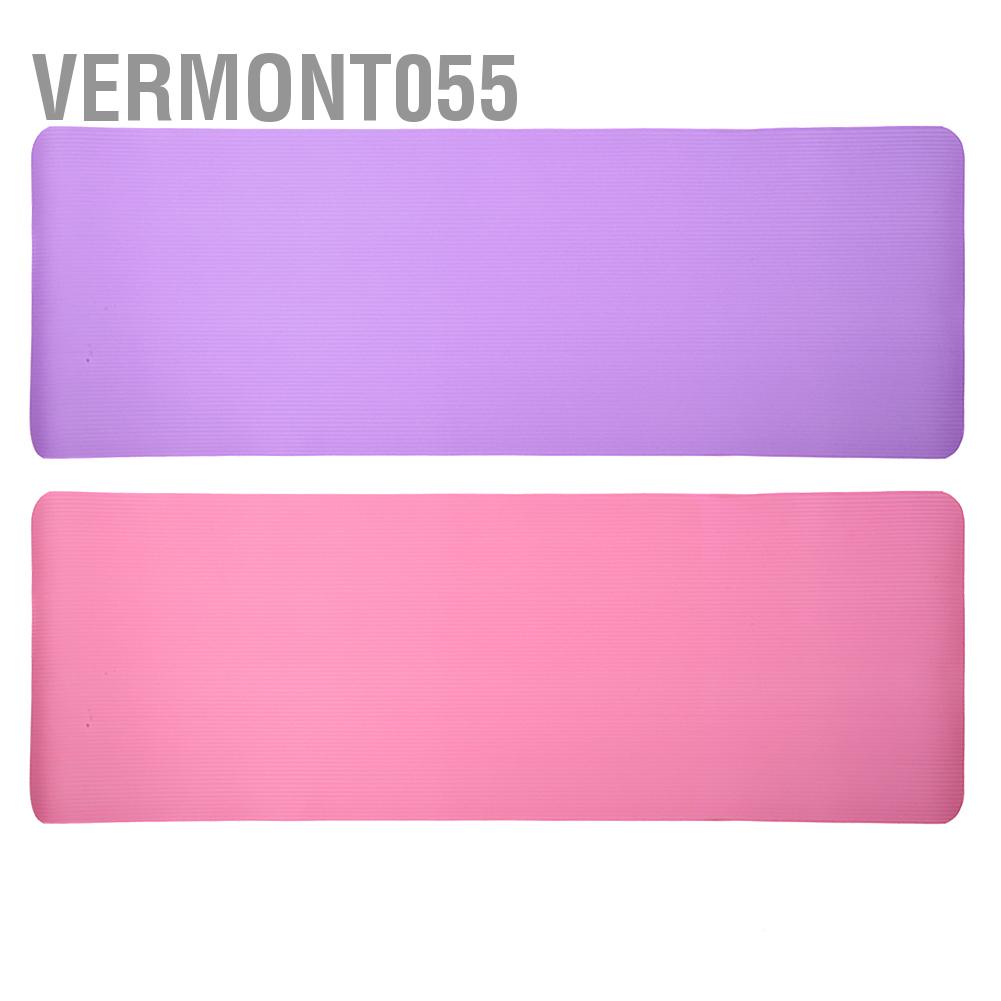 Có thể bán buôn Kéo dài Đệm Yoga NBR Rộng Không Trượt Thảm tập thể dục đa chức năng thao 183 x 61 1cm Vermont055 Hàng giao ngay