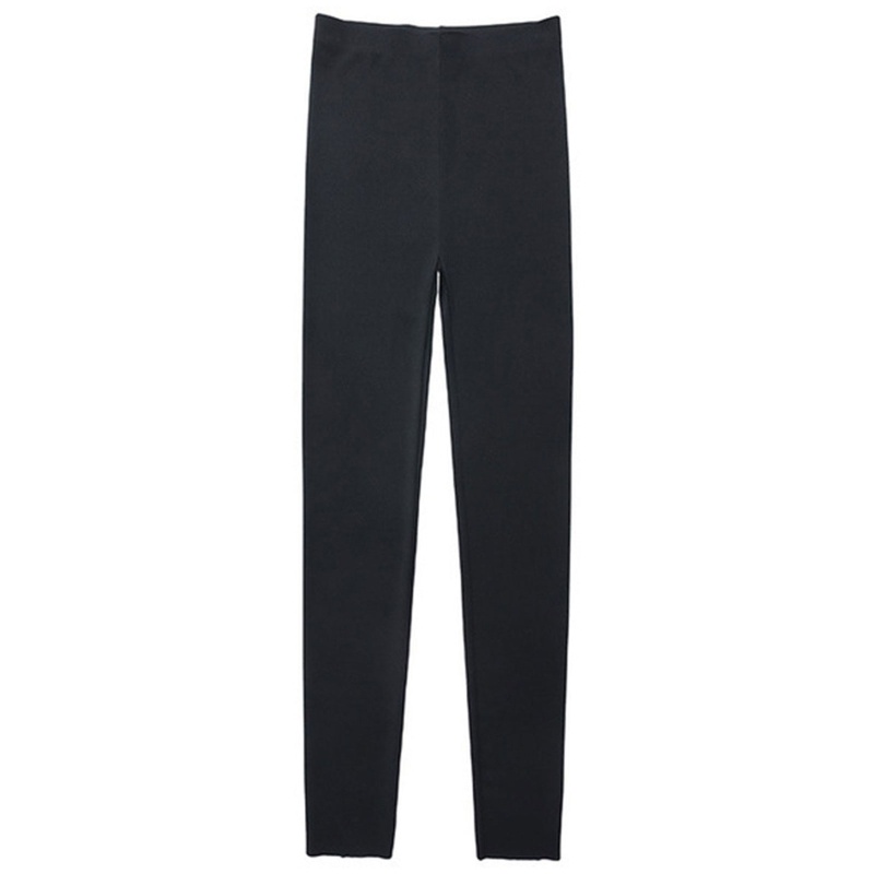 Quần Legging Thể Thao Lưng Cao Giả Da Cá Mập Co Giãn Ôm Dáng Quyến Rũ Cho Nữ