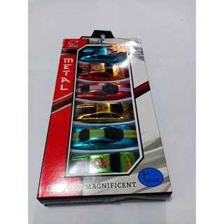 Set 6 Phụ Kiện Kim Loại Chuyên Dụng Cho Xe Hơi