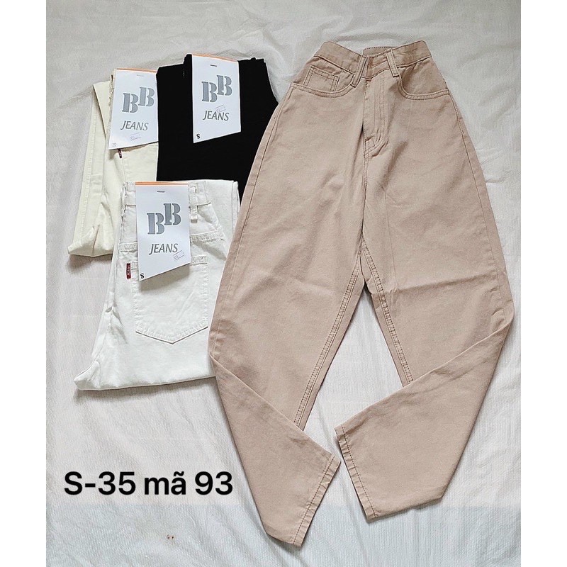[ Bigsize + Ảnh thật ] Quần baggy kaki nữ lưng cao size đại, chất kaki cotton 100% hàng VNXK Bigsize MS93 | BigBuy360 - bigbuy360.vn