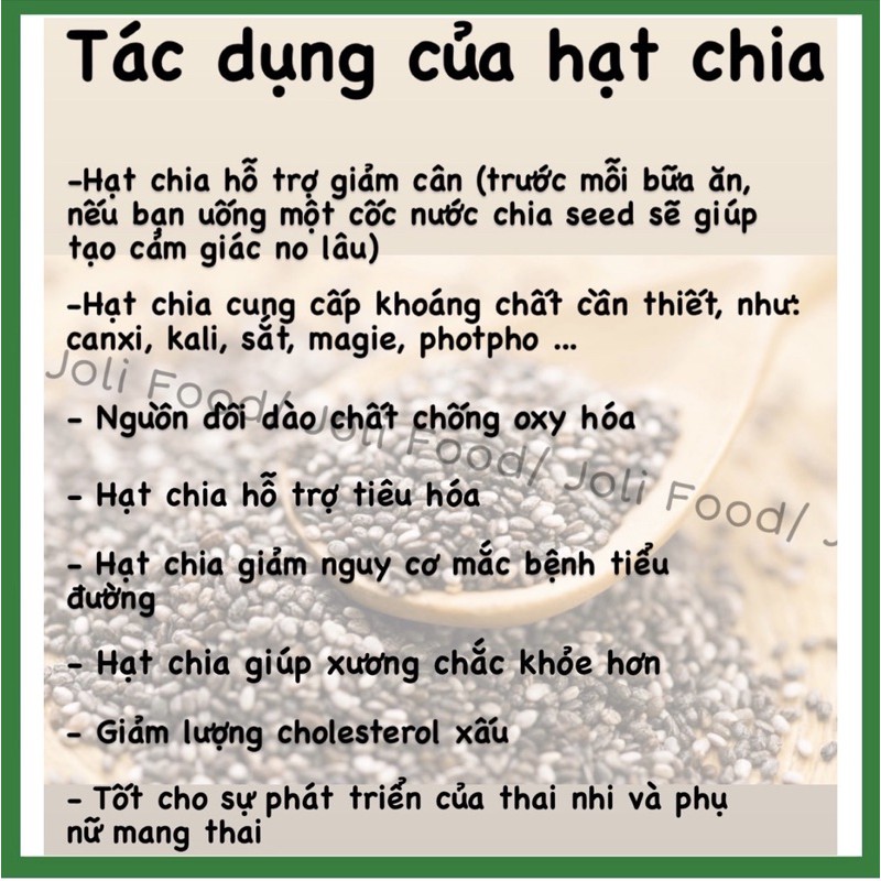 [DATE T11/2023]🎁FREESHIP🎁Hạt chia ÚC organic chia seeds 500g- Hàng công ty xuất khẩu chính hãng (DATE MỚI)