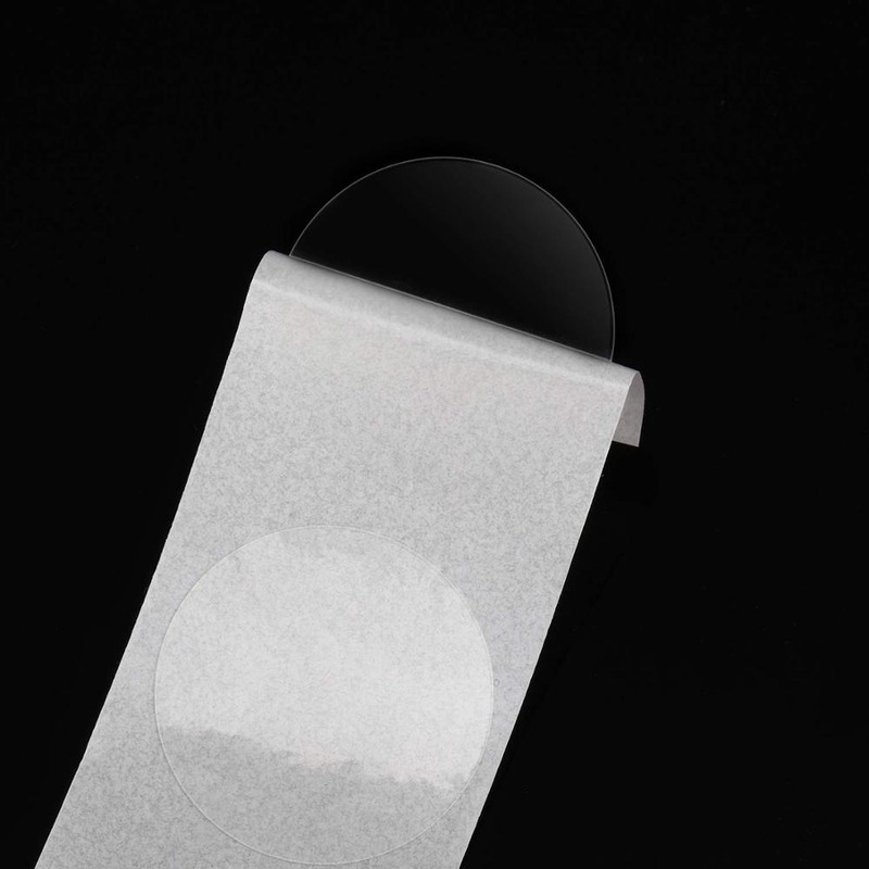 500pcs/roll 1inch Round Transparent Stickers for Seal Envelopes Thank You CARDS Wedding Invitations Packages Office Supplies