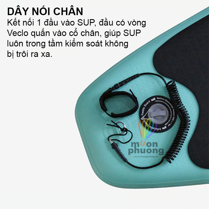 Ván chèo SUP ván chèo đứng bơm hơi giá rẻ Portable - MUÔN PHƯƠNG SHOP