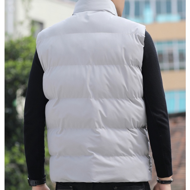 Áo khoác ghi lê dáng rộng thời trang thu đông cho NAM-NỮ
