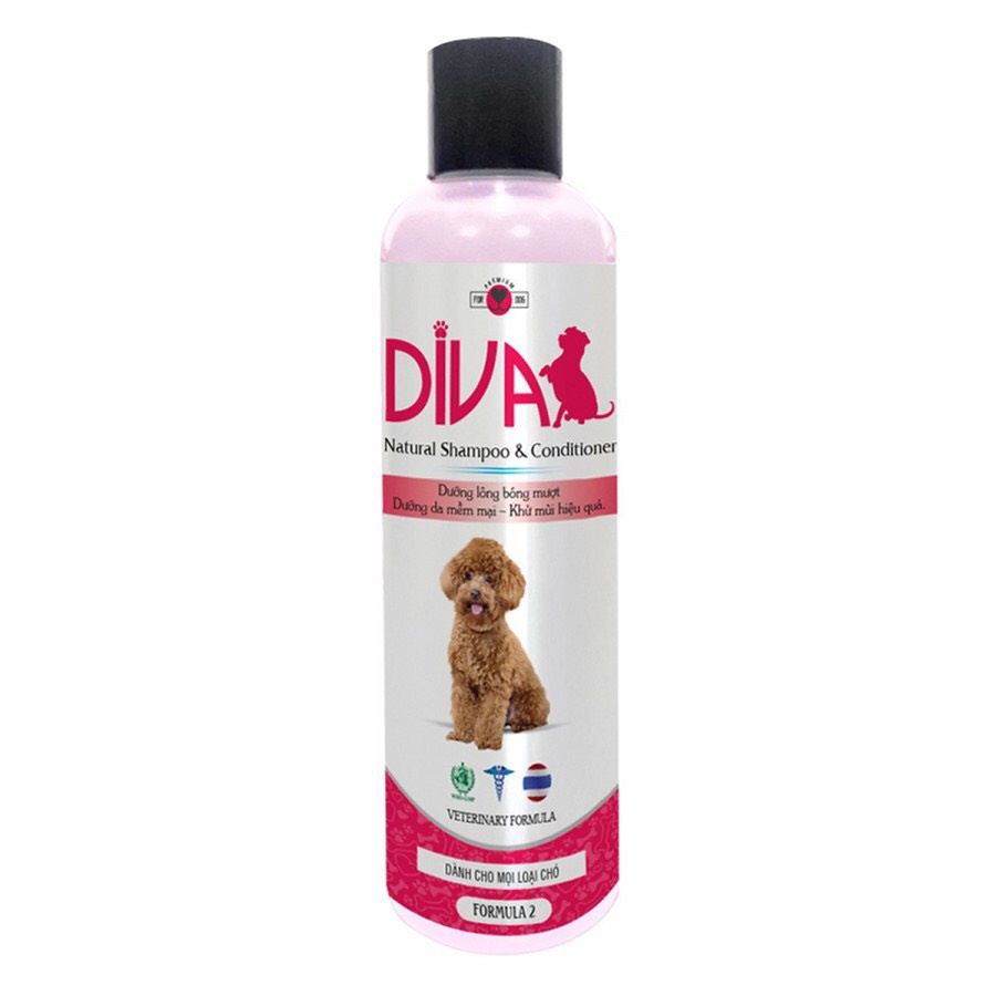 Sữa tắm khử mùi dành cho mọi loại chó - DIVA