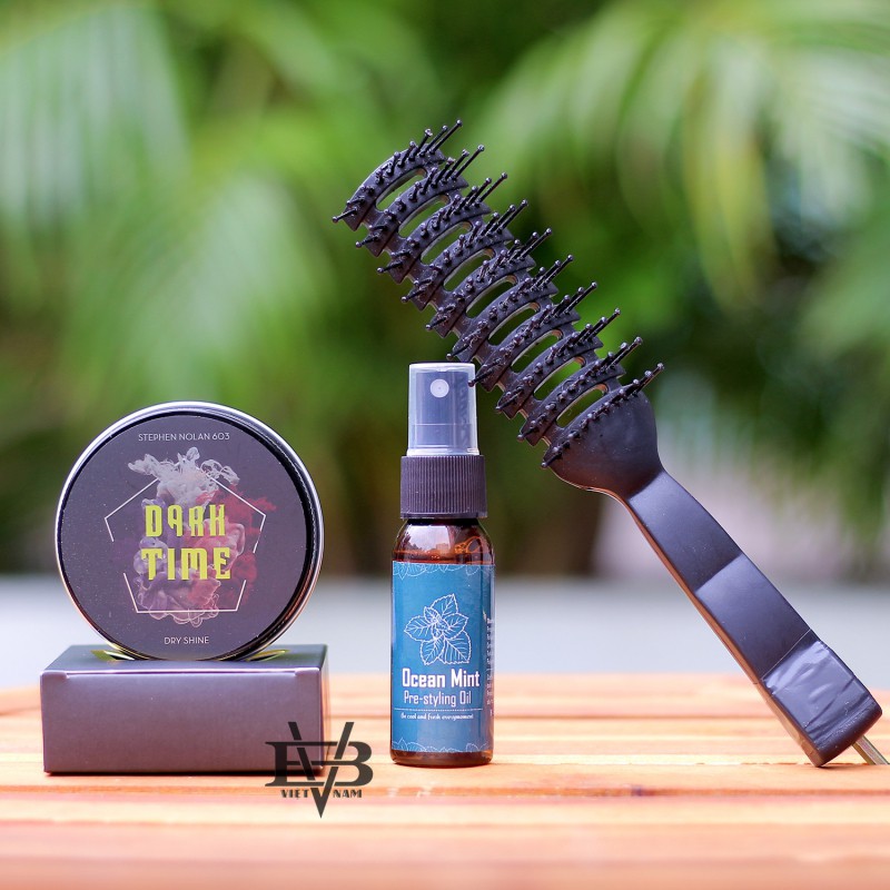 [Chính Hãng] Sáp Vuốt Tóc Stephen Nolan 603 56g: First Time, The Second, The Eternal, Dark Time + Tặng Lược &amp; Pre 30ml