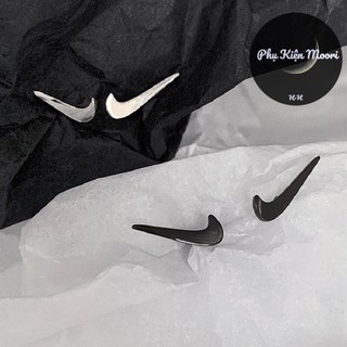 Khuyên Tai bạc hình Nike Phong Cách Hip Hop, năng động Cho Nam Và Nữ - Phụ kiện_Moori