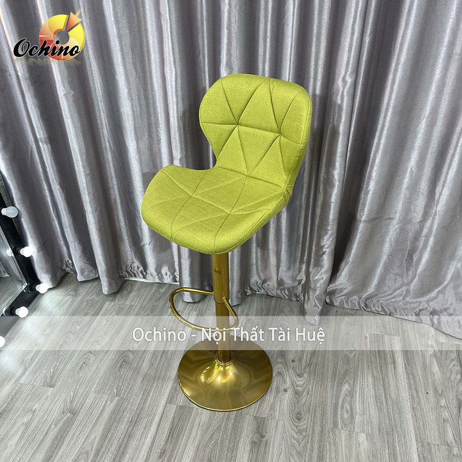 Ghế Chụp Hình, Ghế Makeup Chân Vàng K1 Sơn Tĩnh Điện Nhập Khẩu Mẫu KIM CƯƠNG ( Ảnh Thật Shop Chụp)