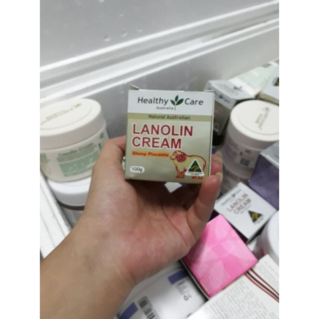 KEM NHAU THAI CỪU HEALTHY CARE LANOLIN CREAM WITH SHEEP PLACENTA 100G -hanoi