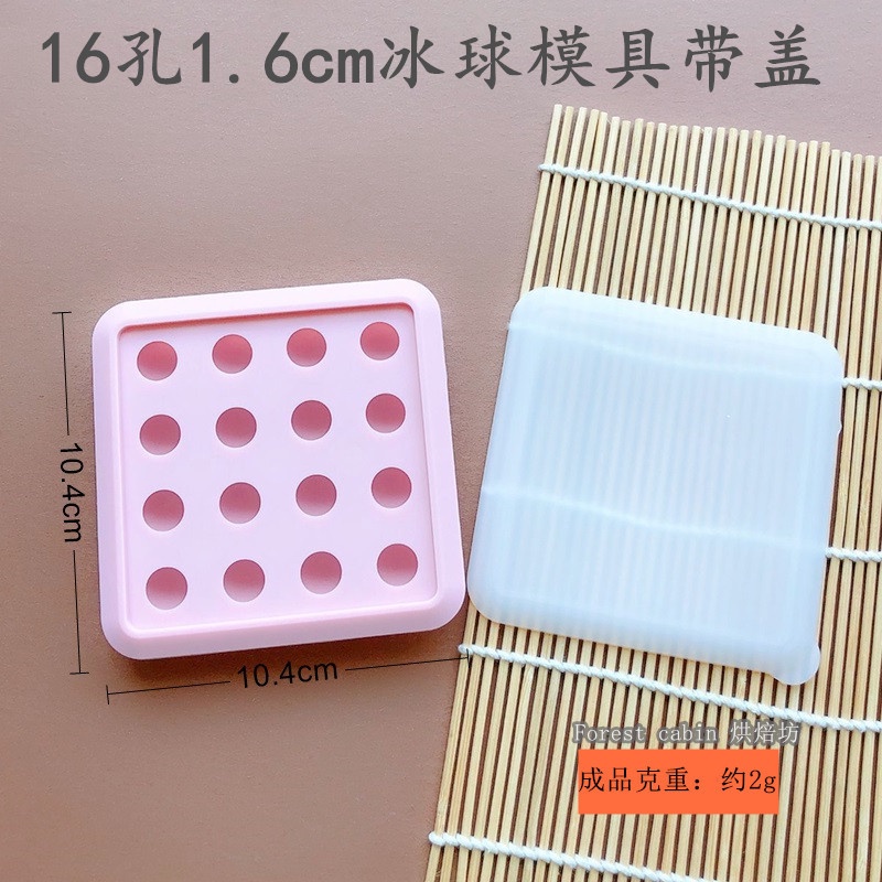 Khuôn Silicone Làm Bánh Nhiều Ô 9 / 16 / 25 / 36 Ngăn Tiện Lợi