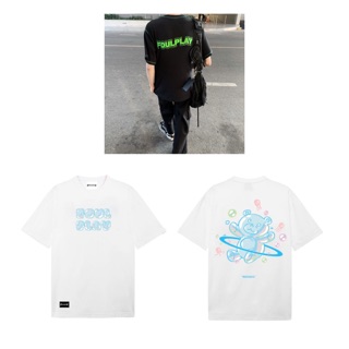 COMBO Line Tee (Đen) + Bubble Tee (Trắng/Đen/Xanh)