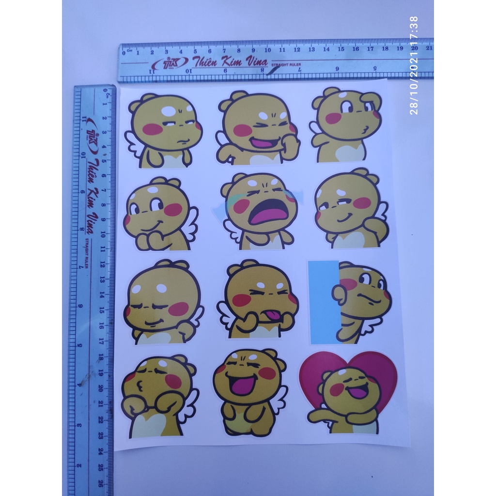 Hình dán, nhãn dán, sticker hình cute các thể loại...dán nón bảo hiểm, dán điện thoại, dán xe....