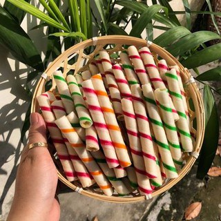Bánh Ống Quế Màu Bisushop