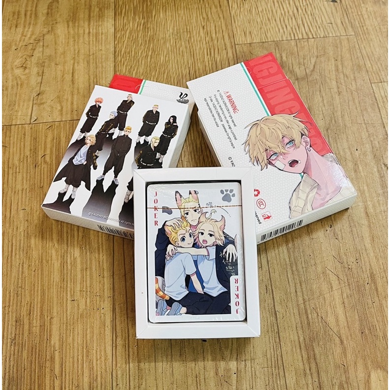 Bộ bài anime Tokyo revengers 54 quân bài/ Bộ Bài Tây tokyo revengers