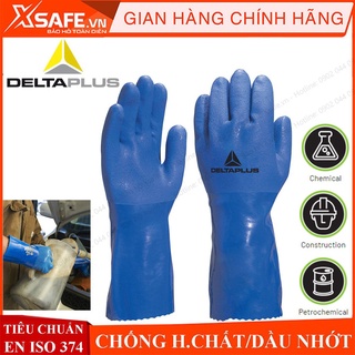 Mua Găng tay chống hóa chất Deltaplus VE780 găng tay bảo hộ chống hóa chất  dầu nhớt  chất tẩy rửa  lót cotton thông thoáng