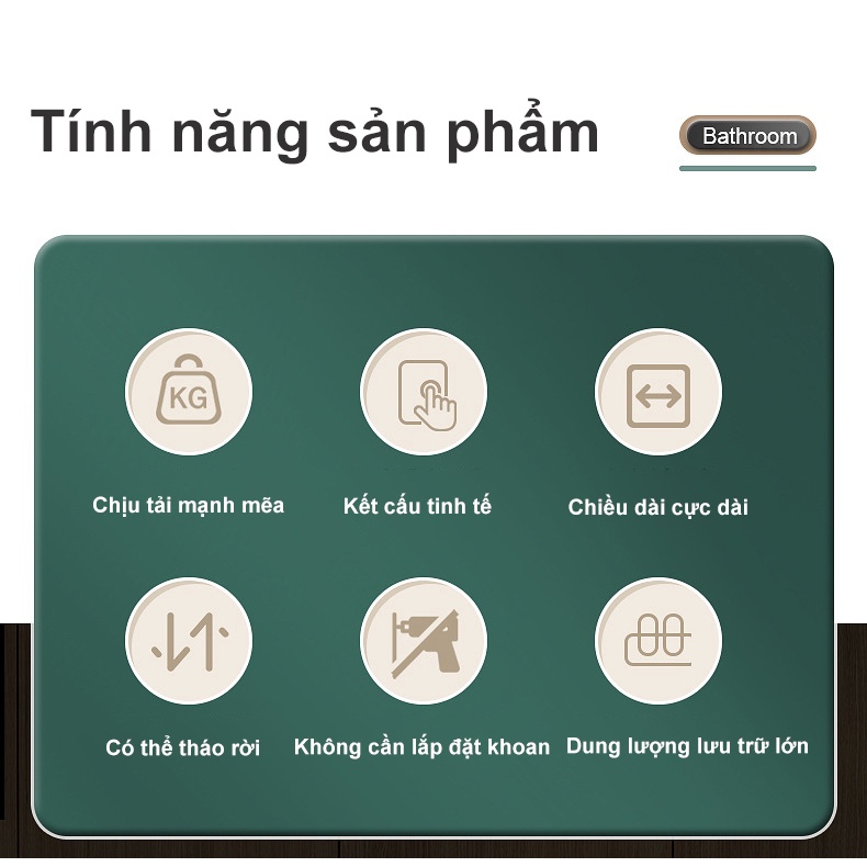 Kệ Để Dao Thớt Đa Năng Cao Cấp 60cm ,  Tiện Lợi Thích Hợp Để Lắp Đặt Trong Bếp Giúp Sắp Xếp Đồ Sạch Gọn