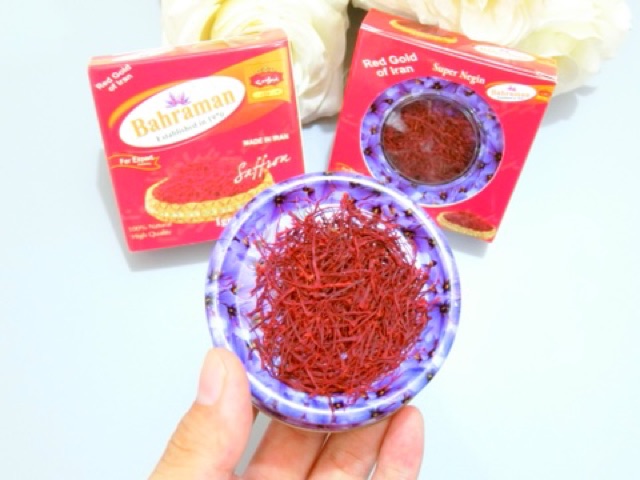 1gr Saffron Negin Iran chính hãng thương hiệu Badiee/Nhụy Hoa Nghệ Tây Iran loại Negin | BigBuy360 - bigbuy360.vn