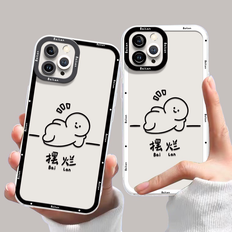 Ốp Điện Thoại TPU Dẻo Trong Suốt Họa Tiết Hoạt Hình Dễ Thương Cho IPhone 14 13 12 Pro Max 11 XS XR X 8 7 6S Plus