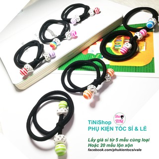 [Xả hàng] ĐỒ CỘT TÓC THUN TRỘN MÀU. dây buộc tóc Hàn Quốc cột tóc xinh dây buộc tóc xinh phụ kiện tóc sỉ và lẻ TiNiShop