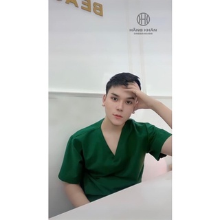 Bộ Scrubs Nam Bác Sỹ,Đồng phục Nam Spa,đồng phục phòng mổ