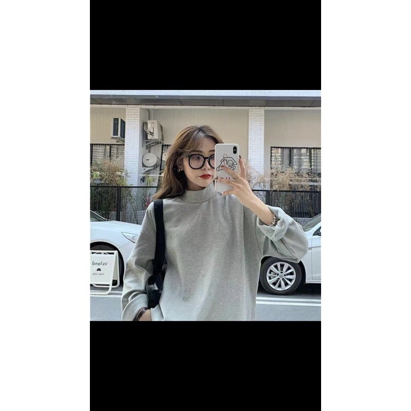 Áo cao cổ thu đông,phong cách hàn quốc