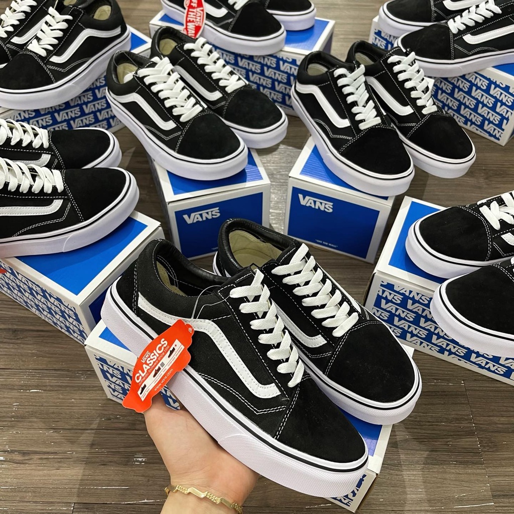 Siêu phẩm giày thể thao sneaker tho.storehn giày Vans old  hot trend đôi giày sneaker quốc dân ảnh thật fullbox
