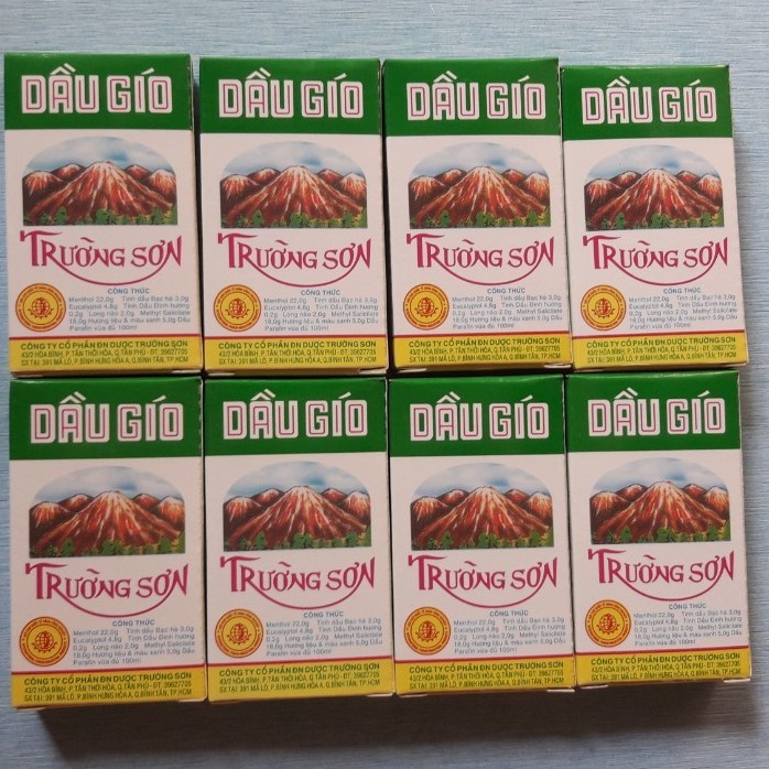 Combo 5 chai DẦU GIÓ TRƯỜNG SƠN ( 2.5 mL)