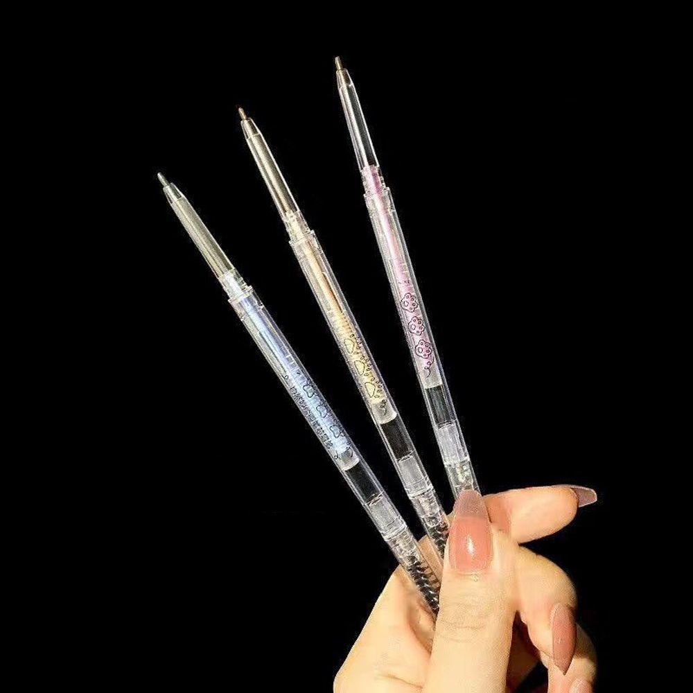 OCEANMAP Bút Chì Kẻ Lông Mày Hai Đầu Tròn Mịn Màng Chống Nước Chống Mồ Hôi Lâu Trôi Có Thể Nhìn Thấy