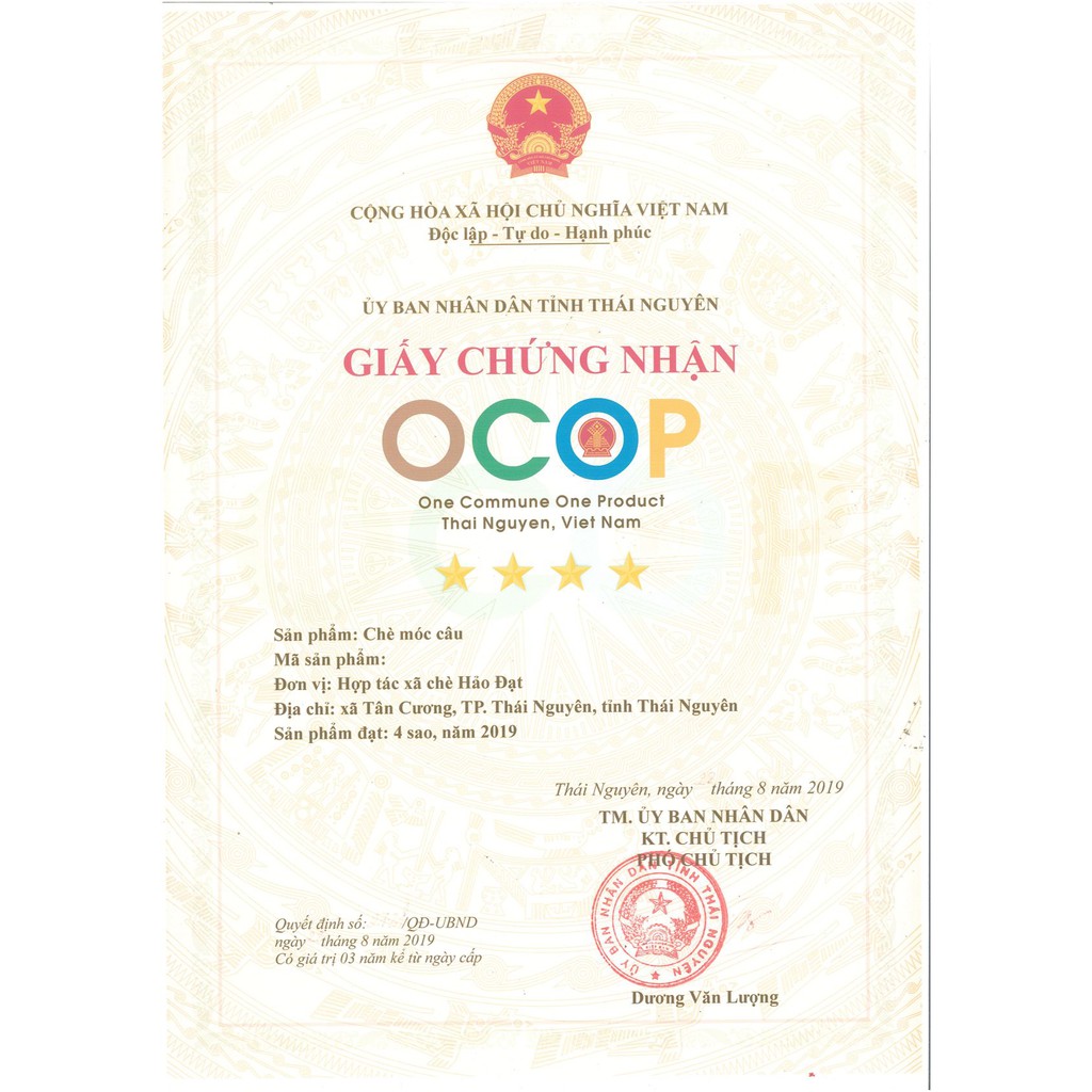 Chè Móc Câu Đặc Biệt - Hợp Tác Xã Chè Hảo Đạt - Chè Tân Cương Thái Nguyên