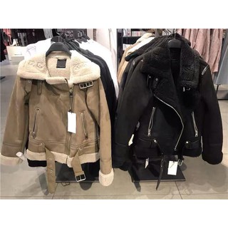 KHOÁC DA LỘN LÓT LÔNG CỪU ZR
