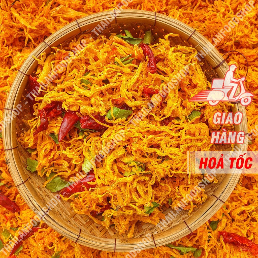 Khô Gà Lá chanh Loại 1 Hộp 500gram