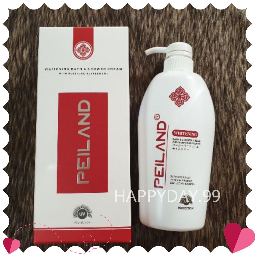 ✅ Sữa tắm SIÊU TRẮNG - CHỐNG NẮNG kháng tia UV PEILAND 550ml