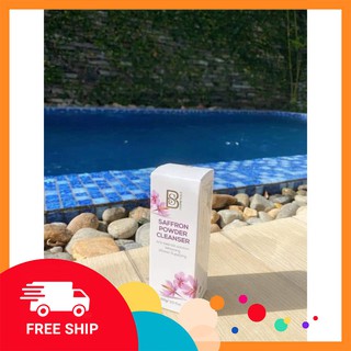 [TẶNG QUÀ] Bột rửa mặt SAFFRON POWDER CLEANSER Bs Cosmetics [CHÍNH HẢNG]