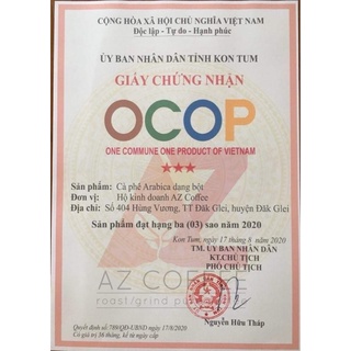 CÀ PHÊ ARABICA RANG/XAY 500G/1KG