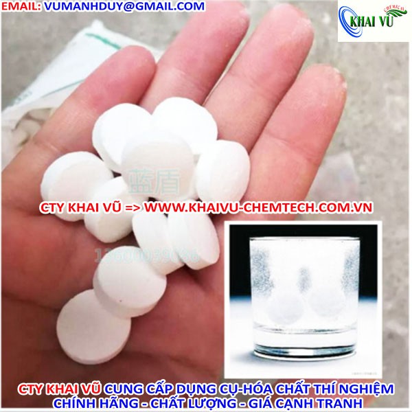 XÔ 5KG VIÊN CLO TCCA 90% VIÊN SỦI 2G KHỬ TRÙNG