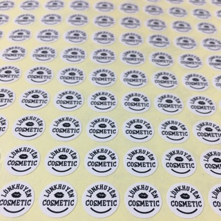 Combo 2100 tem tròn 1cm dán đáy son