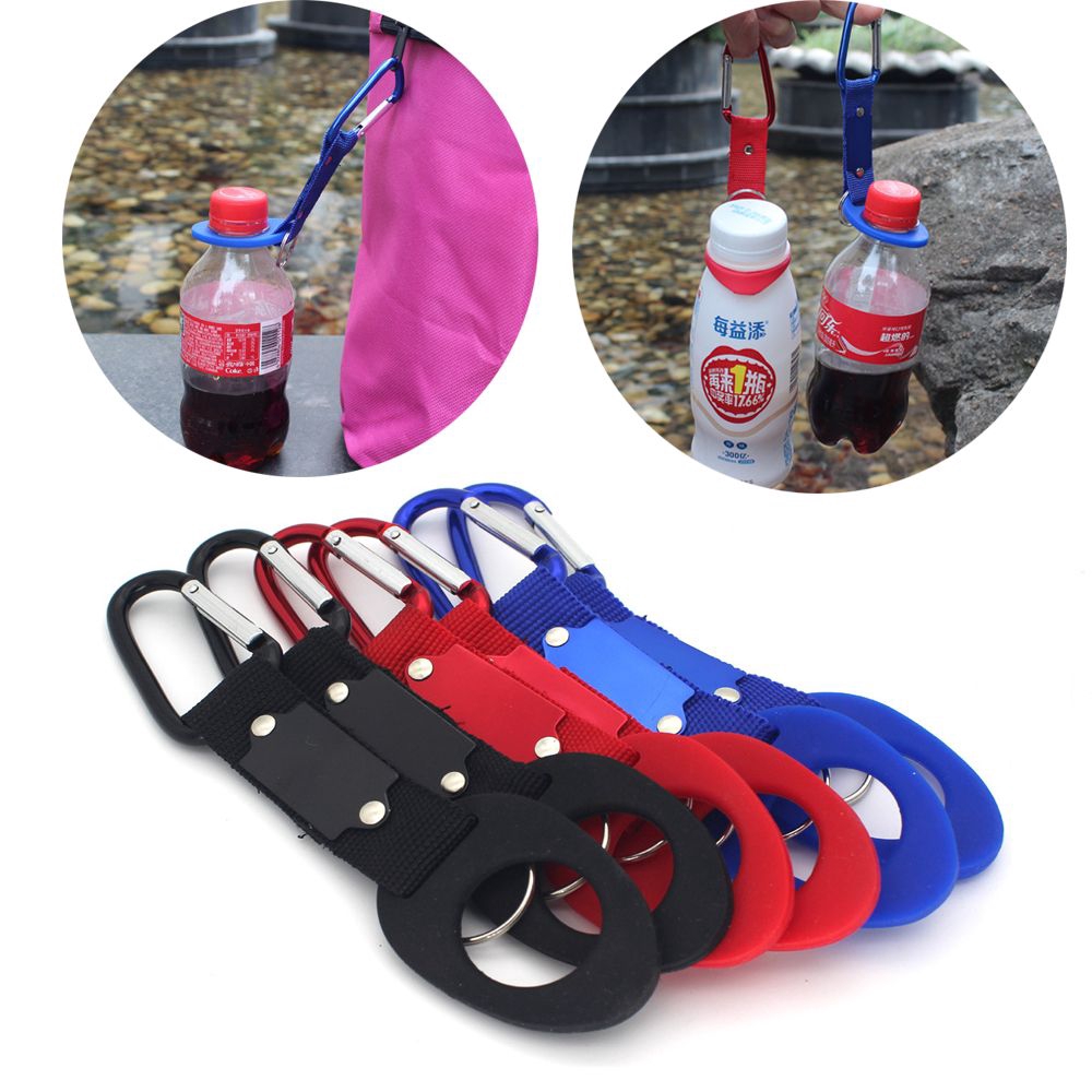 DLWLRMA 1PC Hiking Outdoor Multifunction Camping Travel Kit Water Bottle Holder