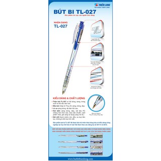 Bút bi Thiên Long TL-027