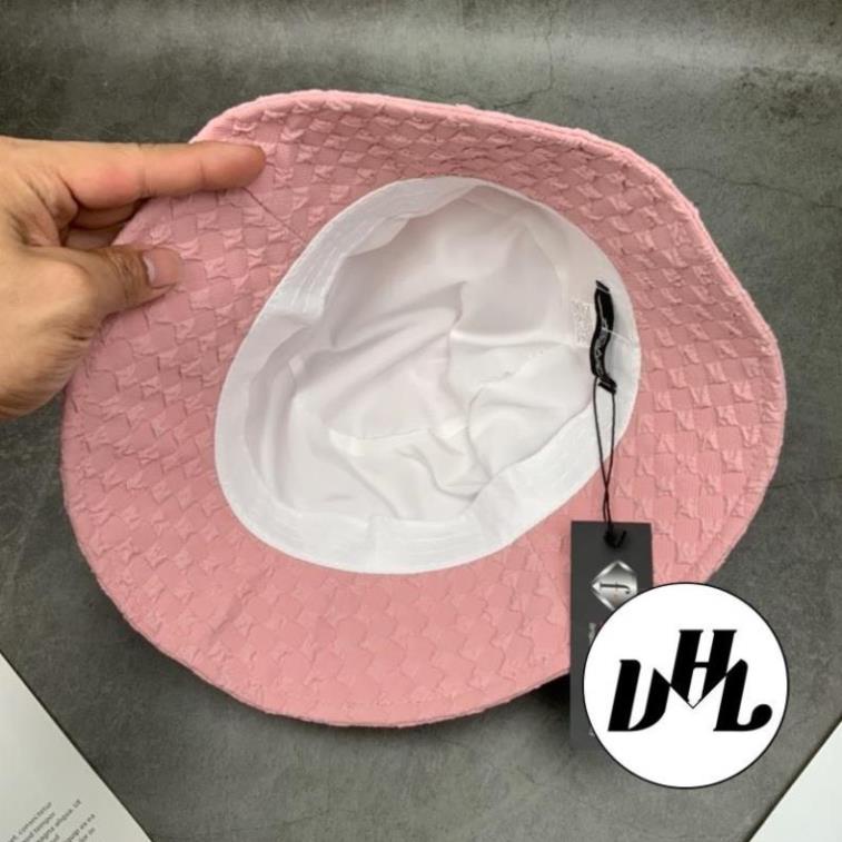 Mũ Bucket Bông Logo GUIICI GC Form Cụp Thời Trang Unisex Nam Nữ