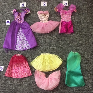 QAA1-VÁY ĐẦM CHO BÚP BÊ BARBIE
