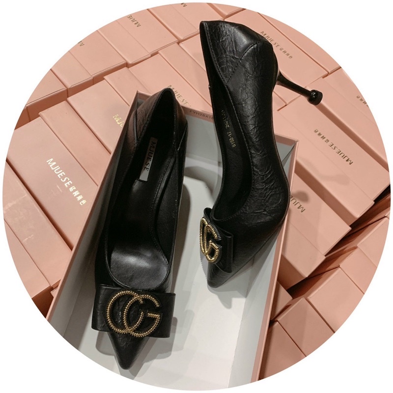 Giày cao gót CG gót nhọn fullbox hàng quảng châu cao cấp