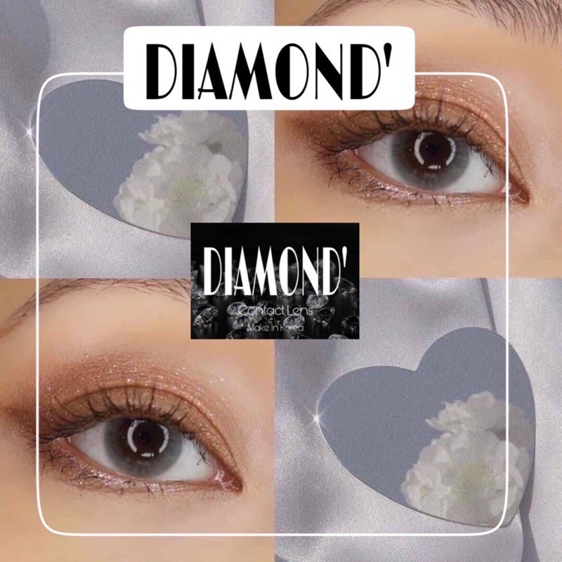 Sale các mẫu Lens tây không độ - Kính Áp Tròng Hàn Quốc diamond