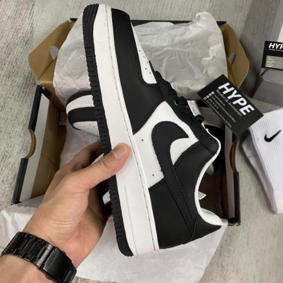 Giày thể thao sneaker af1 đen trắng ,Giày Nike panda nam nữ kèm bill box full size 36-43 hàng đẹp