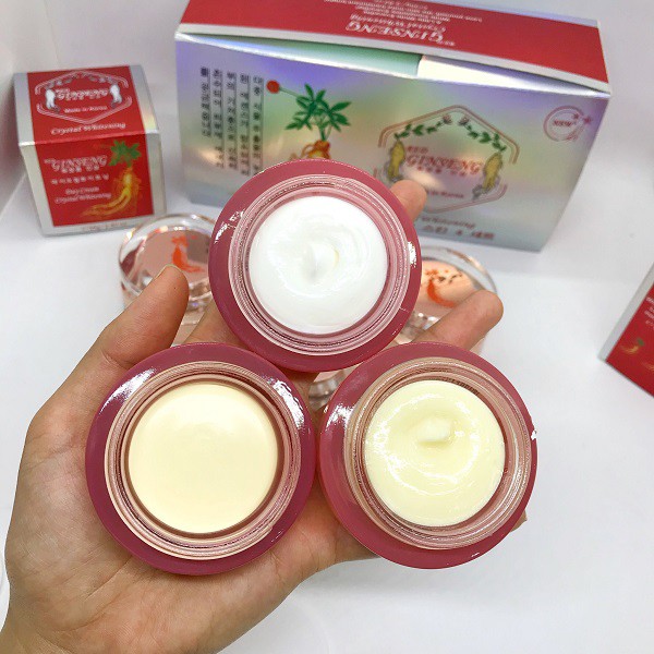 KEM MỜ NÁM, TÀN NHANG DƯỠNG TRẮNG DA GINSENG NHÂN SÂM MỚI