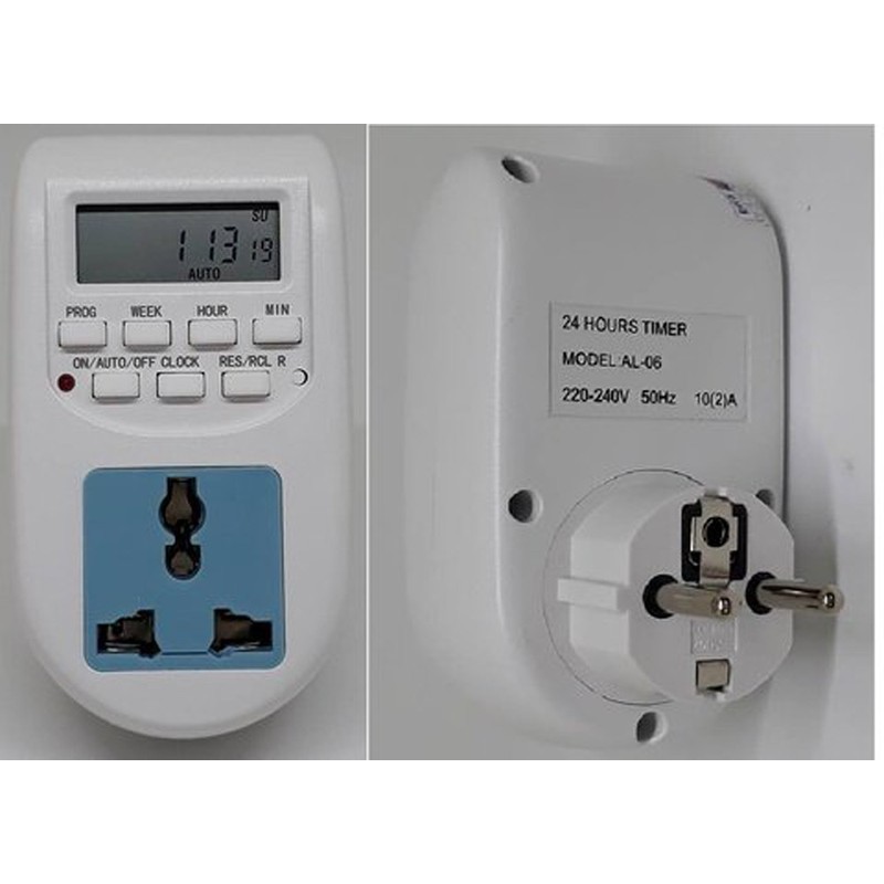 Ổ cắm hẹn giờ tự động AL06 bật tắt thiết bị điện
