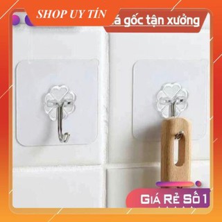 Móc treo dán tường chịu lực siêu chắc, miếng dán tường 1k