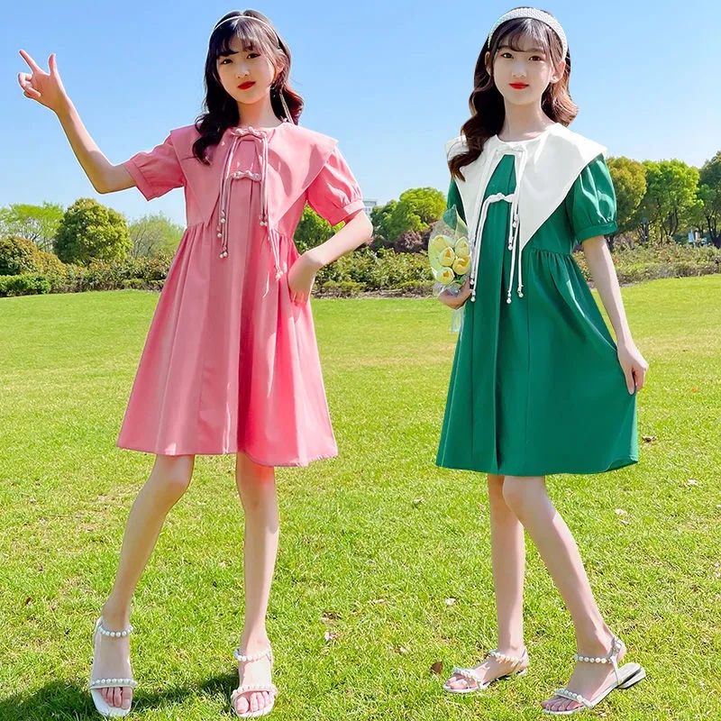 Mới Đầm Thời Trang 2022 Kiểu Dáng Dễ Thương Xinh Xắn Dành Cho Bé Gái