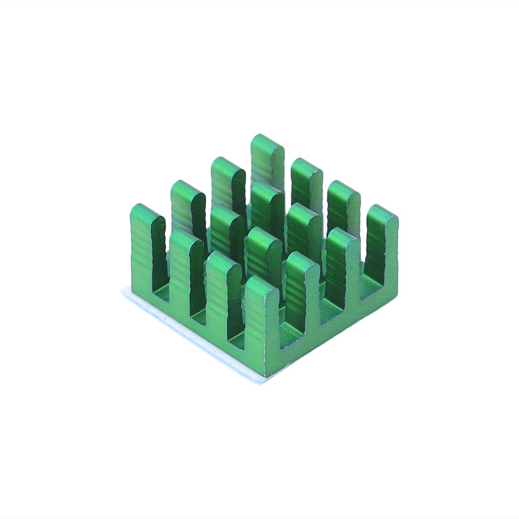 3Pcs Aluminum Heat Sink w/ Copper Cooling Sinks for Raspberry Pi 3/2 Model B/B+